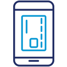 Card can be digitised for contactless payments immediately. 